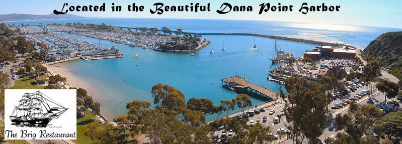 Photo of Dana Point Harbor the location of The Brig Restaurant - Click to Enter this site